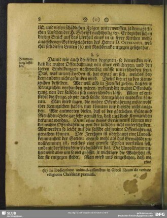 §. 5. Beantwortung desselben