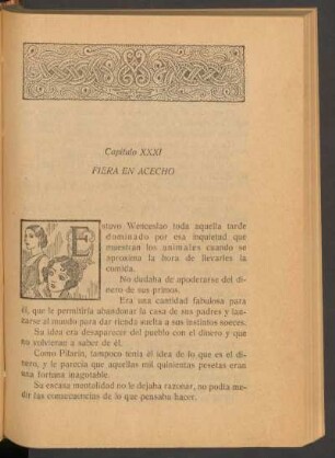 Capítulo XXXI - Fiera en acecho