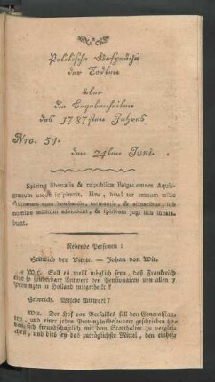 Nro. 51. den 24ten Juni