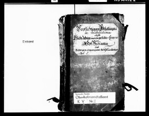 Verpflichtungen, Bestallungen, Instruktionen, Reverse, Notifikationen