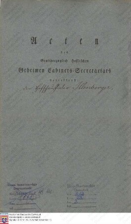 Illenberger, Ferdinand Andreas, Hofschauspieler in Darmstadt