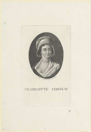 Bildnis der Charlotte Corday