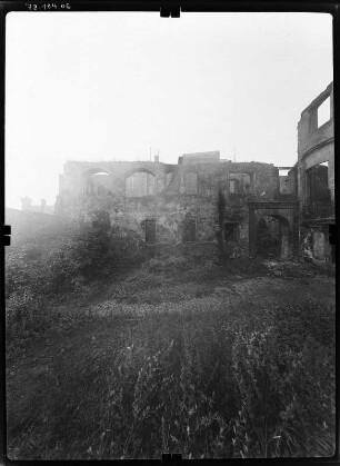 Magdeburg, Domplatz 5. Ruine der ehem. Domdechanei