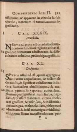 Cap. XXXIX. De nebula.