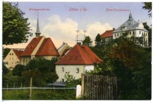 Löbau. Heiligegeistkirche - Neues Krankenhaus
