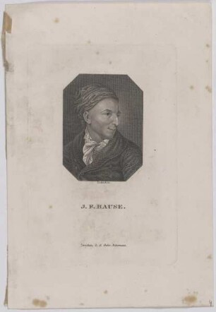 Bildnis des J. F. Bause
