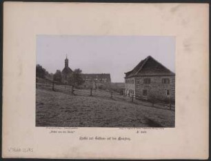 Kloster und Gasthaus auf dem Kreuzberg.