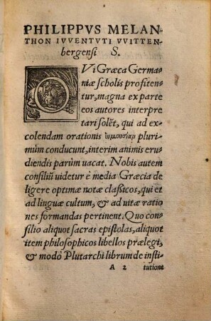 Plutarchu Chairōneōs Peri Paidōn Agōgēs : = Plvtarchi Chaeronei de liberorum institutione