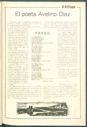 El poeta Avelino Díaz
