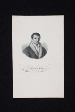 Bildnis des Joh. Gottlieb Seume
