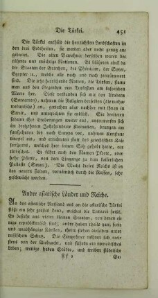 Andre asiatische Länder und Reiche