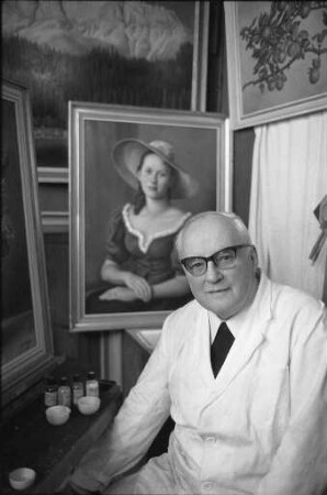 75. Geburtstag des Kunstmalers Hans Schöpflin