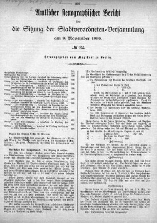 No. 32, 9. November 1899