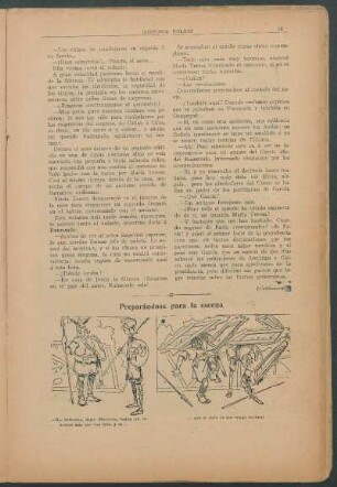Preparándose para la escena - [Cómic]