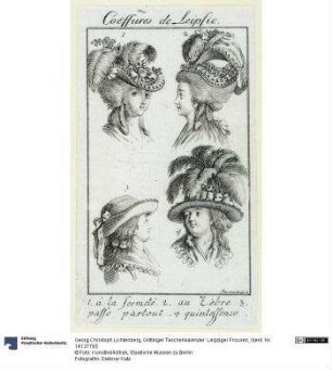 Göttinger Taschenkalender: Leipziger Frisuren