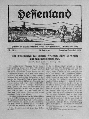 Nr. 21/22, November-Doppelheft 1920