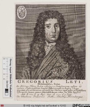 Bildnis Gregorio Leti