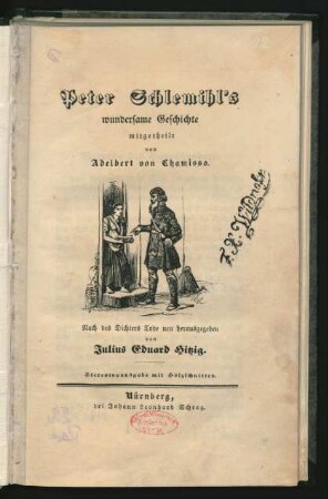 Peter Schlemihl's wundersame Geschichte