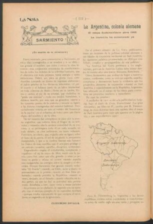 Sarmiento : (En ocasión de su aniversario)