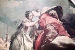 Die Umarmung von Friede und Gerechtigkeit