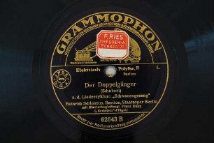Der Doppelgänger : a. d. Liederzyklus: "Schwanengesang" / (Schubert)