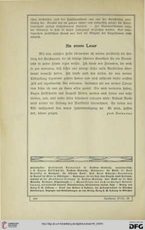 An unsre Leser