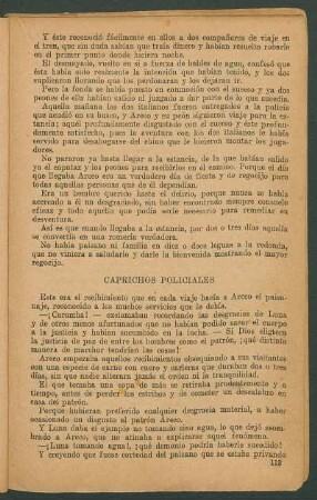 Caprichos policiales