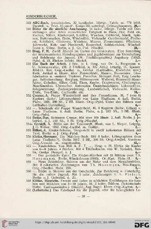 Kinderbuecher (Nr. 548-733)