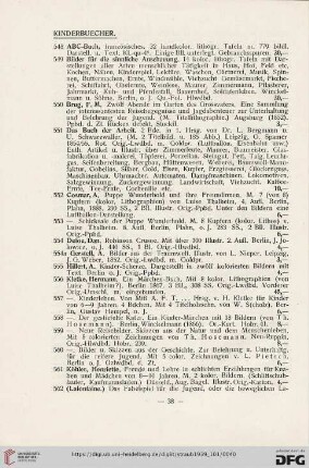 Kinderbuecher (Nr. 548-733)