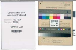 Entnazifizierung Luzi Semrau , geb. 08.06.1904 ()