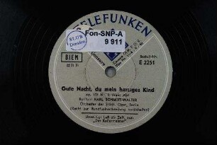 Gute Nacht, du mein herziges Kind : op. 137, Nr. 2 / Franz Abt