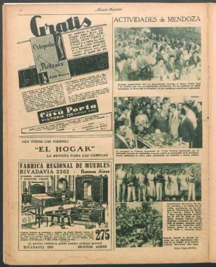 Actividades de Mendoza [Fotografías]