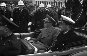Brüssel: Auto der königlichen Familie, mit König Baudouin und Prinz Albert