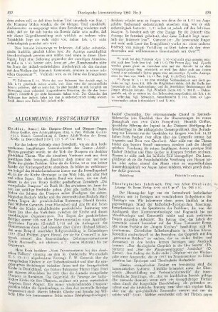 578-579 [Rezension] Theologisches Jahrbuch 1959