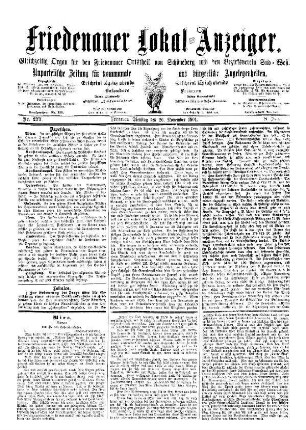 Nr. 277, 26.11.1901