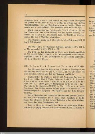 Als Reserve der 7. Armee bei Vervins und Guise
