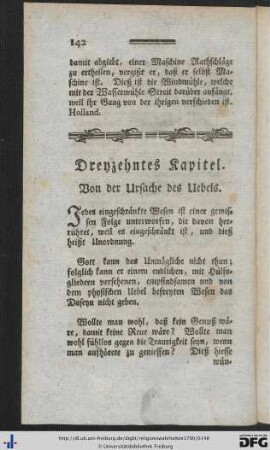 XIII. Kapitel.