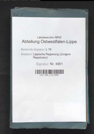 Dispensationen von Trauerzeit oder Aufgebot (Besonderes), Band 1