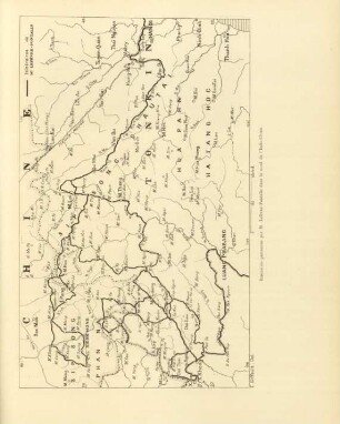 Itinéraires parcourus par M. Lefèvre-Pontalis ...