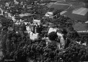 Burg Mildenstein in Leisnig : Blickrichtung Südwesten