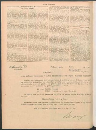 Almanaque rural para Enero