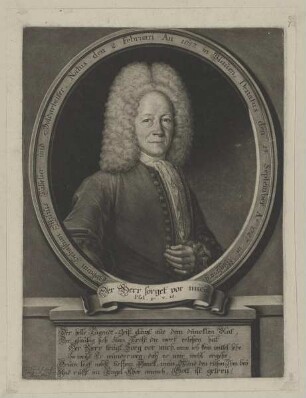 Bildnis des Johann Sebastian Milius