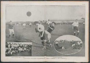 Partido de football jugado el domingo último entre Defensores de Belgrano y F. C. Oeste, resultando ganador el primero por 2 á 1.