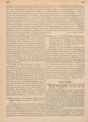 203-204 [Rezension] Heilmann, Alfons, Vom kostbaren Leben