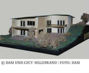 Wohnhaus Dr. U. - Modell des Gesamtgebäudes