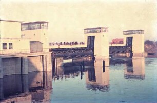 Wehr Staustufe Drakenburg/Weser
