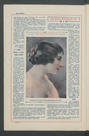 Estrela de Cabaret : Bianca de Bilbao das Folies Bergère de Paris
