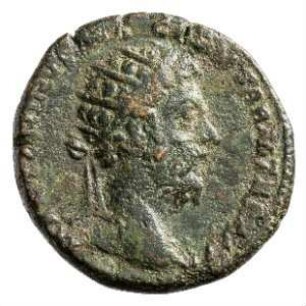 Münze, Dupondius, Dezember 176 - Herbst 177 n. Chr.