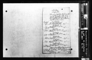 Verzeichnisse abgelöster Obligationen der Klosterverwaltung Adelberg aus dem Zeitraum von 1710 bis 1753