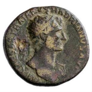 Münze, Dupondius, 118 n. Chr.